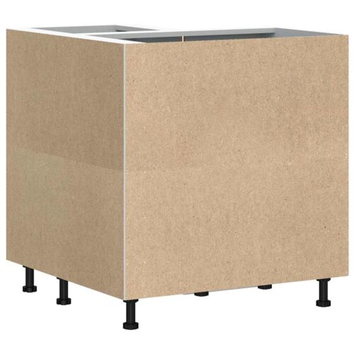 Wooden Kitchen Corner Base Cabinet Lucca White - Image 8