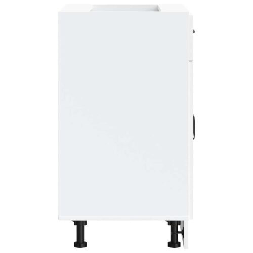Wooden Kitchen Base Cabinet Kalmar White - Image 6