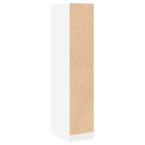 Wooden Apothecary Cabinet White 30x41x144.5cm - Image 7