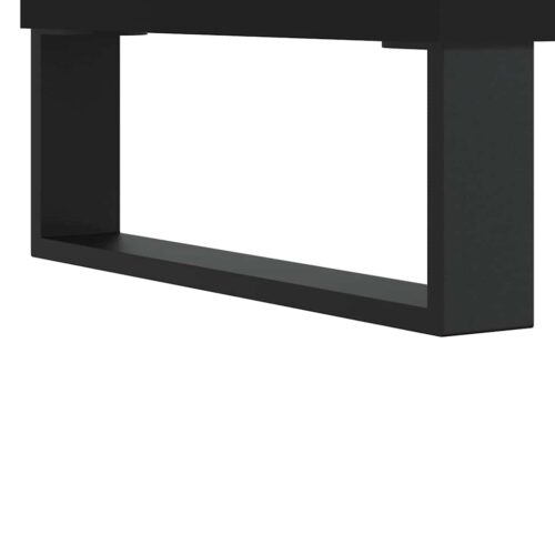 Wooden Bathroom Vanity Cabinet Basin Sink Storage Shelf Stand Unit Black 80x33x60cm - Image 10