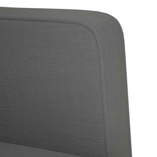 Sofa Chair with Armrests Dark Grey 53cm Fabric - Image 6