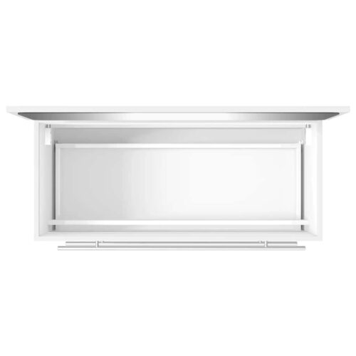 Wooden Bathroom Cabinet Mirror Set Wall Mount Vanity Basin Storage Drawers White - Image 8