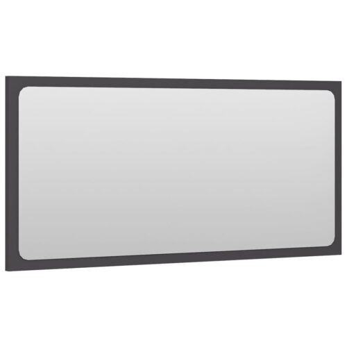 Wooden Bathroom Furniture Set Grey - Image 7