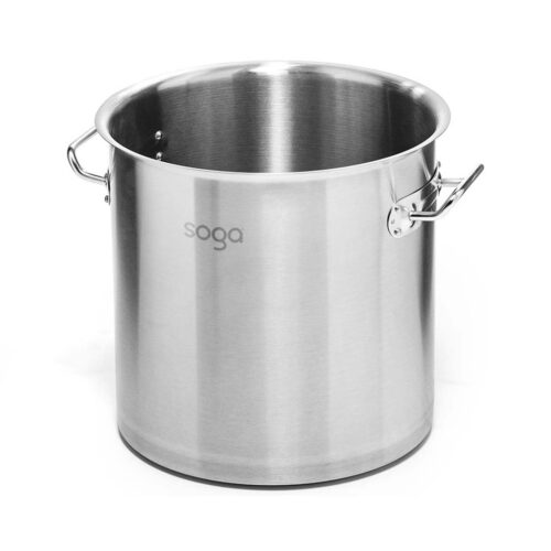 Stock Pot 21L Top Grade Thick Stainless Steel Stockpot 18/10 Without Lid
