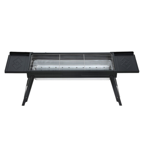 Grillz Charcoal BBQ Grill Smoker Portable Barbecue Outdoor Foldable Camping - Image 3