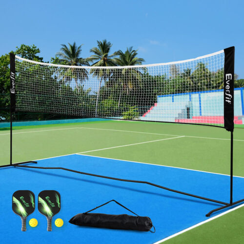 Everfit 3.6M Badminton Tennis Net Portable Volleyball Kit Adjustable Height - Image 7