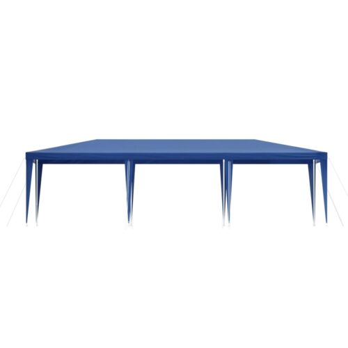 Instahut Gazebo 3x9m Wedding Party Marquee Tent Outdoor Event Camping Shade Blue - Image 3