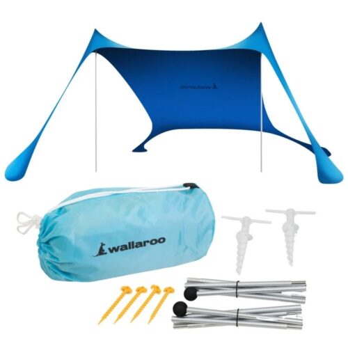 Wallaroo Beach Tent Canopy Sunshade 2m Blue - Image 4