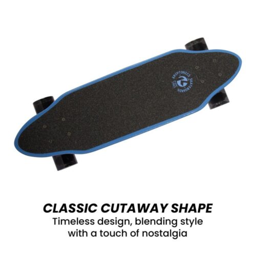 Kryptonics 26-inch Skateboard Mini Cutaway Cruiser Board 89 IS Fine - Image 7