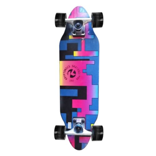 Kryptonics 26-inch Skateboard Mini Cutaway Cruiser Board 89 IS Fine - Image 9