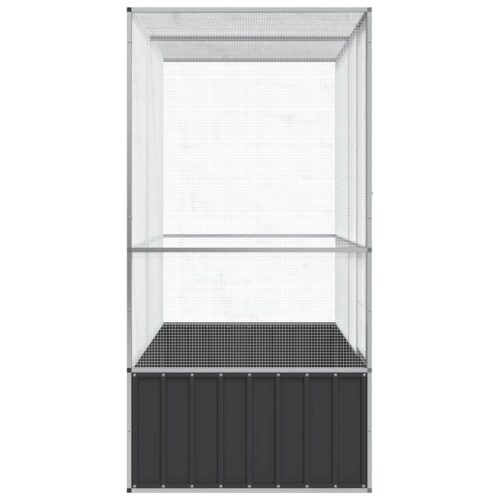Aviary Silver 210.5x107x212cm Steel - Image 5