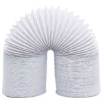 Exhaust Duct Ventilation Air Hose Toilet Bathroom AC Garage PVC Ducting 6M 10cm