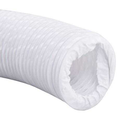 Exhaust Duct Ventilation Air Hose Toilet Bathroom AC Garage PVC Ducting 6M 10cm - Image 2