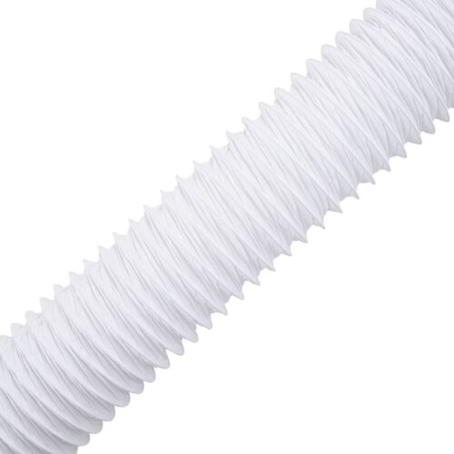 Exhaust Duct Ventilation Air Hose Toilet Bathroom AC Garage PVC Ducting 6M 10cm - Image 3