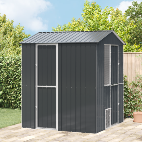 Bird Cage Anthracite 215 x 210 x 247cm Galvanised steel - Image 8