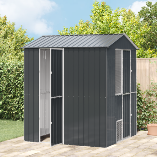 Bird Cage Anthracite 215 x 210 x 247cm Galvanised steel