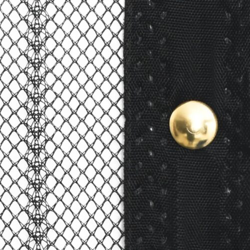 Insect Door Curtain 210x100cm 2pcs Magnet Black - Image 4