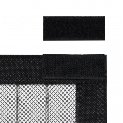 Insect Door Curtain 210x100cm 2pcs Magnet Black - Image 5