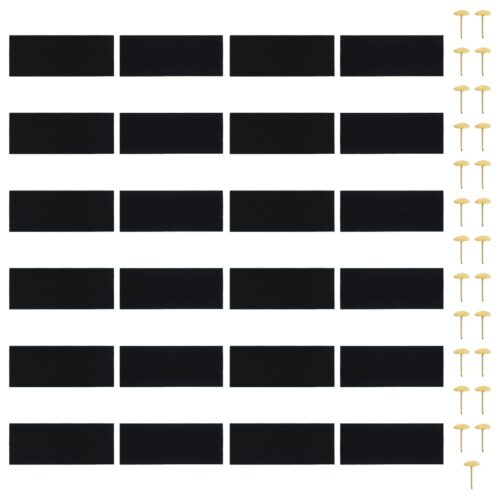 Insect Door Curtains 2pcs with Magnet Blocks Black 220x130cm - Image 4