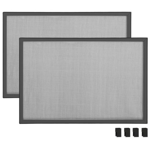 Extendable Window Insect Screen Aluminium Shade Mesh Privacy Blind Anthracite (100-193)x75 cm - Image 5
