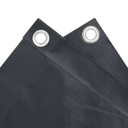 Balcony Screen Anthracite 120x400 cm Oxford Fabric - Image 5