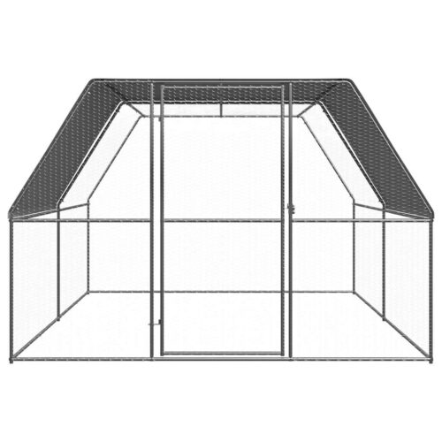 Chicken Cage 3x4x2mGalvanised Steel - Image 2