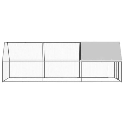 Chicken Cage 2x6x2mGalvanised Steel - Image 3