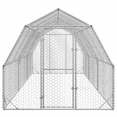 Chicken Run 2.5x6x2.25mGalvanised Steel - Image 3