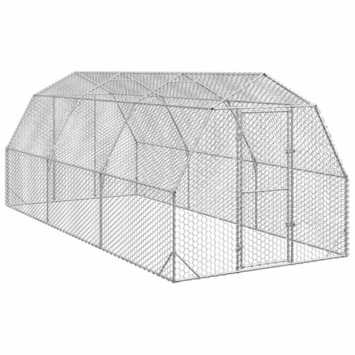 Chicken Run 2.5x6x2.25mGalvanised Steel - Image 9