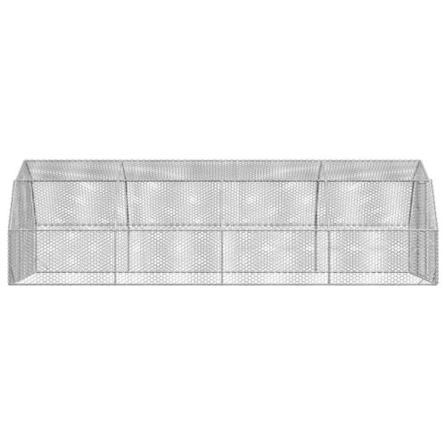 Chicken Run 2.5x8x2.25mGalvanised Steel - Image 4
