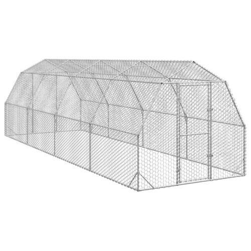 Chicken Run 2.5x8x2.25mGalvanised Steel - Image 9