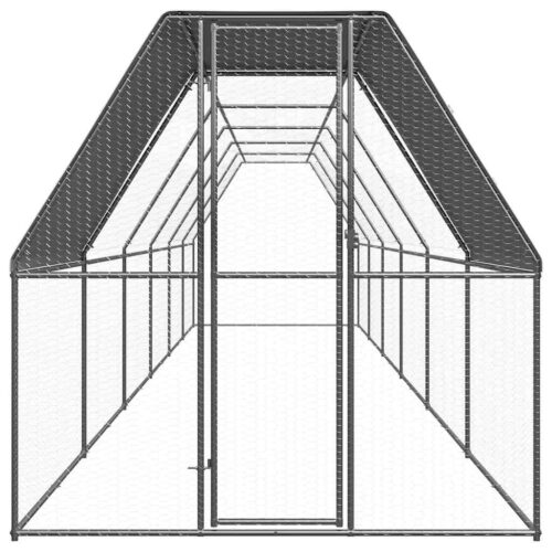 Chicken Cage 2x12x2mGalvanised Steel - Image 2