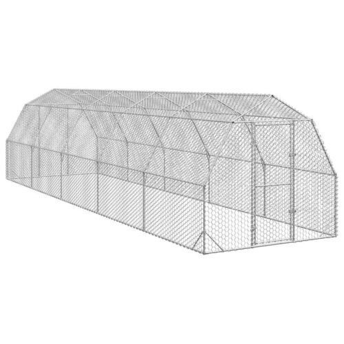 Chicken Run 2.5x10x2.25mGalvanised Steel - Image 9