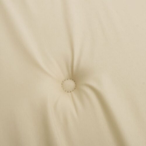 6pcs Garden Chair Cushions Lowback Patio Seat Pads Beige Oxford Fabric 100x50x3cm - Image 8