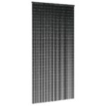 Insect Door Curtain Dark Grey 100x220cm Bamboo