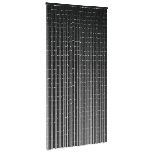 Insect Door Curtain Dark Grey 100x220cm Bamboo - Image 8