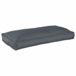 Pallet Cushion for Seat/Backrest Anthracite 120x60x12cm Oxford Fabric