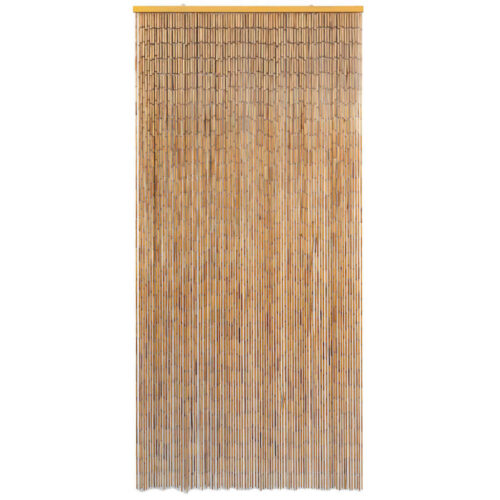 Insect Door Curtain Mosquito Fly Bugs Privacy Screen Panel Decor Bamboo 90x200cm - Image 2