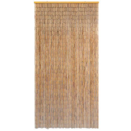 Insect Curtain Door Mosquito Fly Bug Net Privacy Screen Panel Bamboo 100x200cm - Image 2