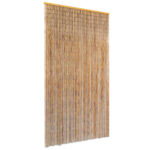 Insect Curtain Door Mosquito Fly Bug Net Privacy Screen Panel Bamboo 100x220cm