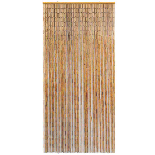 Insect Curtain Door Mosquito Fly Bug Net Privacy Screen Panel Bamboo 100x220cm - Image 2