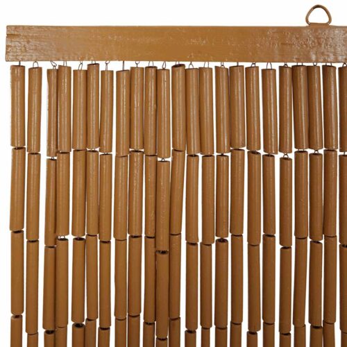 Insect Door Curtain Mosquito Fly Bug Net Privacy Screen Panel Decor Bamboo Palm 90x220cm - Image 4