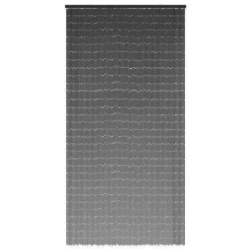 Insect Door Curtain Dark Grey 100x200cm Bamboo - Image 3