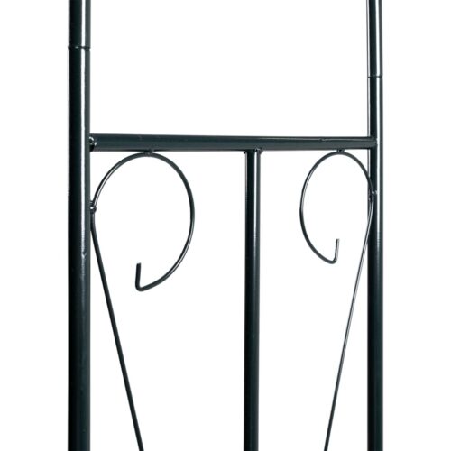 Garden Arch Dark Green 120x38x258cm Iron - Image 5
