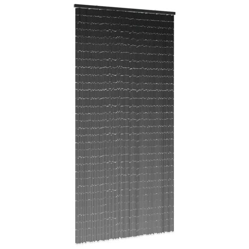 Insect Door Curtain Dark Grey 90x220cm Bamboo