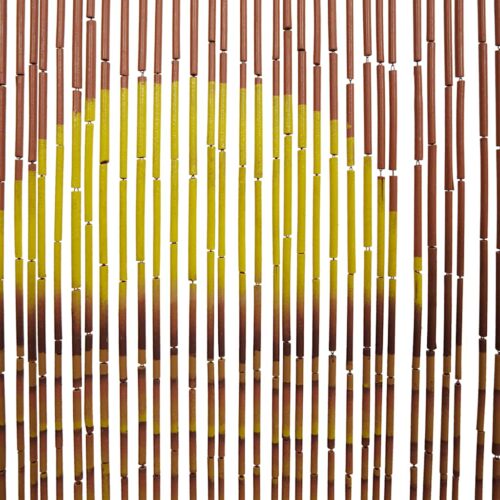 Insect Door Curtain Palm Tree Print 100x200cm Bamboo - Image 6