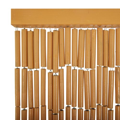 Insect Door Curtain Mosquito Fly Bug Privacy Screen Panel Bamboo Palm 90x200cm - Image 4