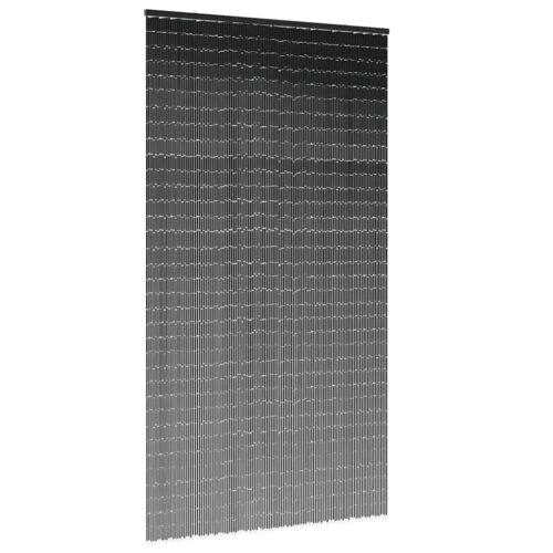 Insect Door Curtain Dark Grey 120x220cm Bamboo