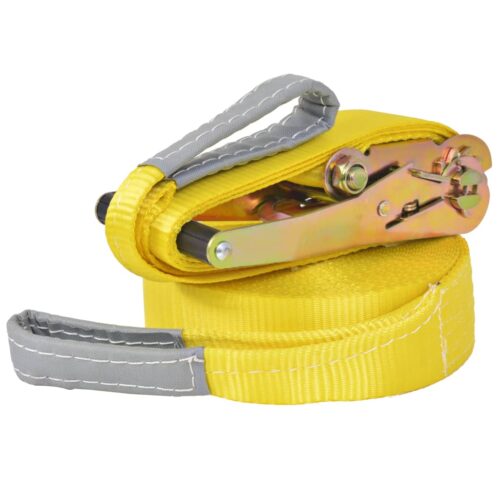 Slackline 15 m x 50 mm 150 kg Yellow - Image 3