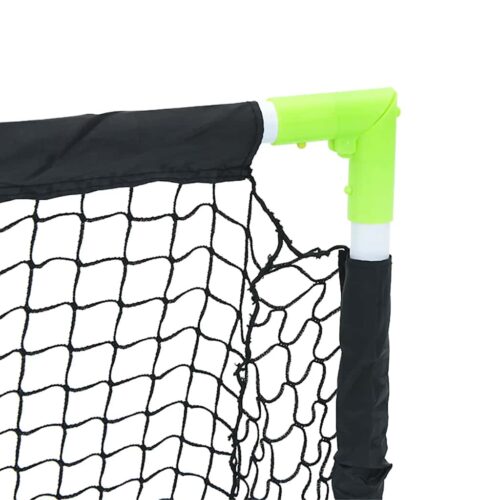 Kids' Football Goal Foldable Black 90x64x64 cm - Image 9